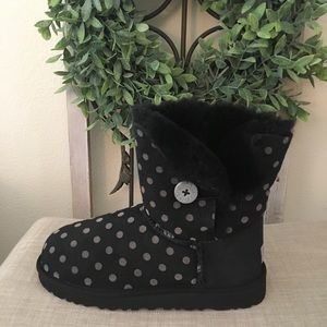 Ugg Bailey Button Polka Dot Boots